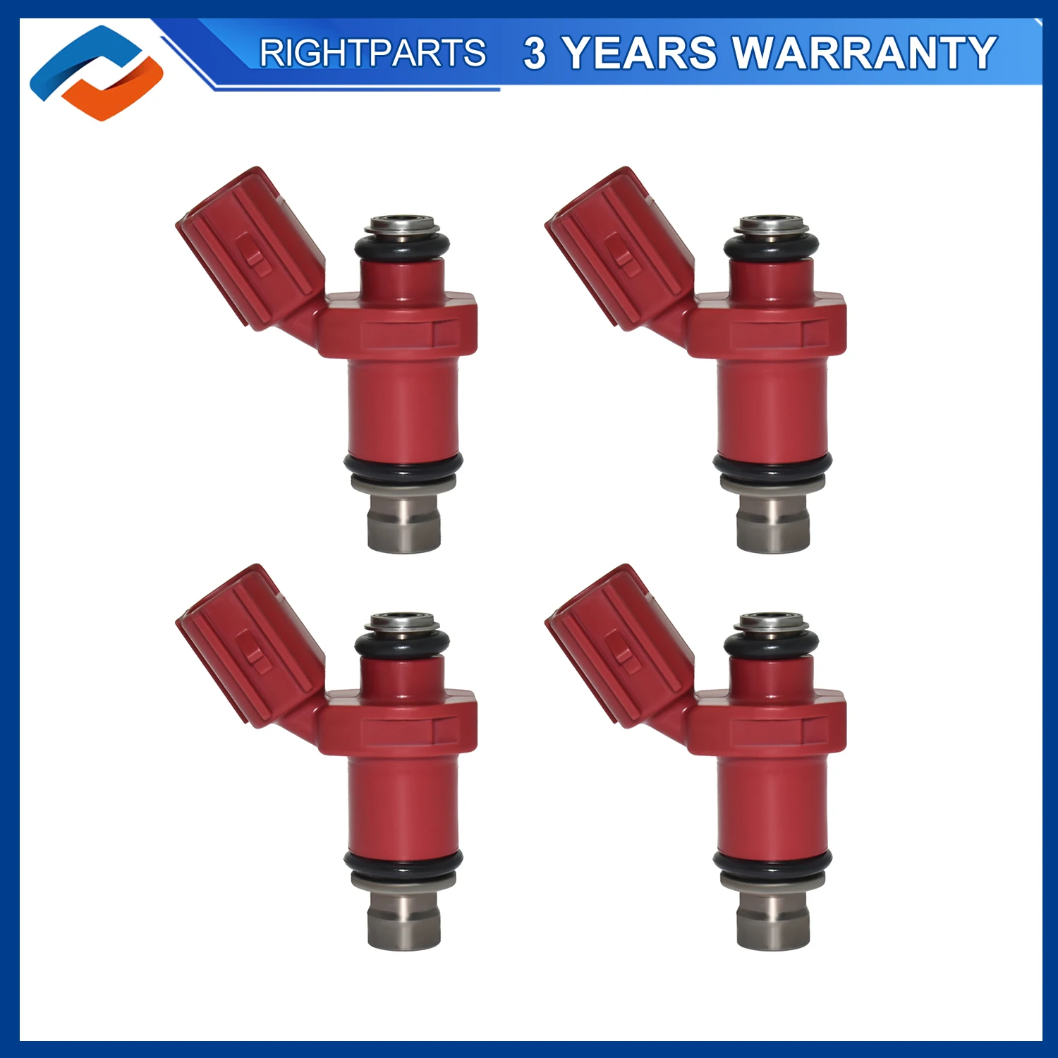 

4pcs 6d8-13761-00-00 Fuel Injector For Yamaha Outboard 4 Stroke 80BEL 75-90HP 6D8-13761-00 6D81376 6D8137610000