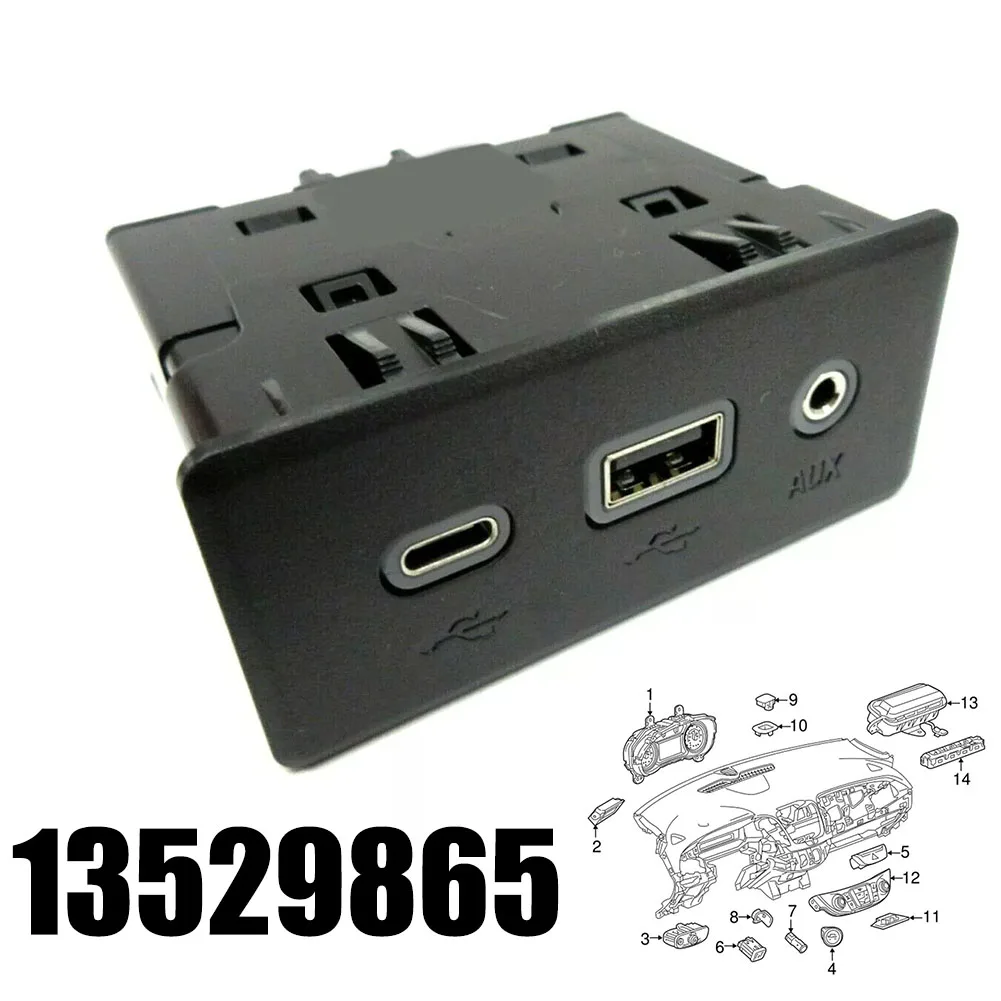 

UnivFor Ersal AUX USB Port for ChFor EvrolFor Et For For Malibu OFor E 13529865 For Easy RFor EplacFor EmFor Ent