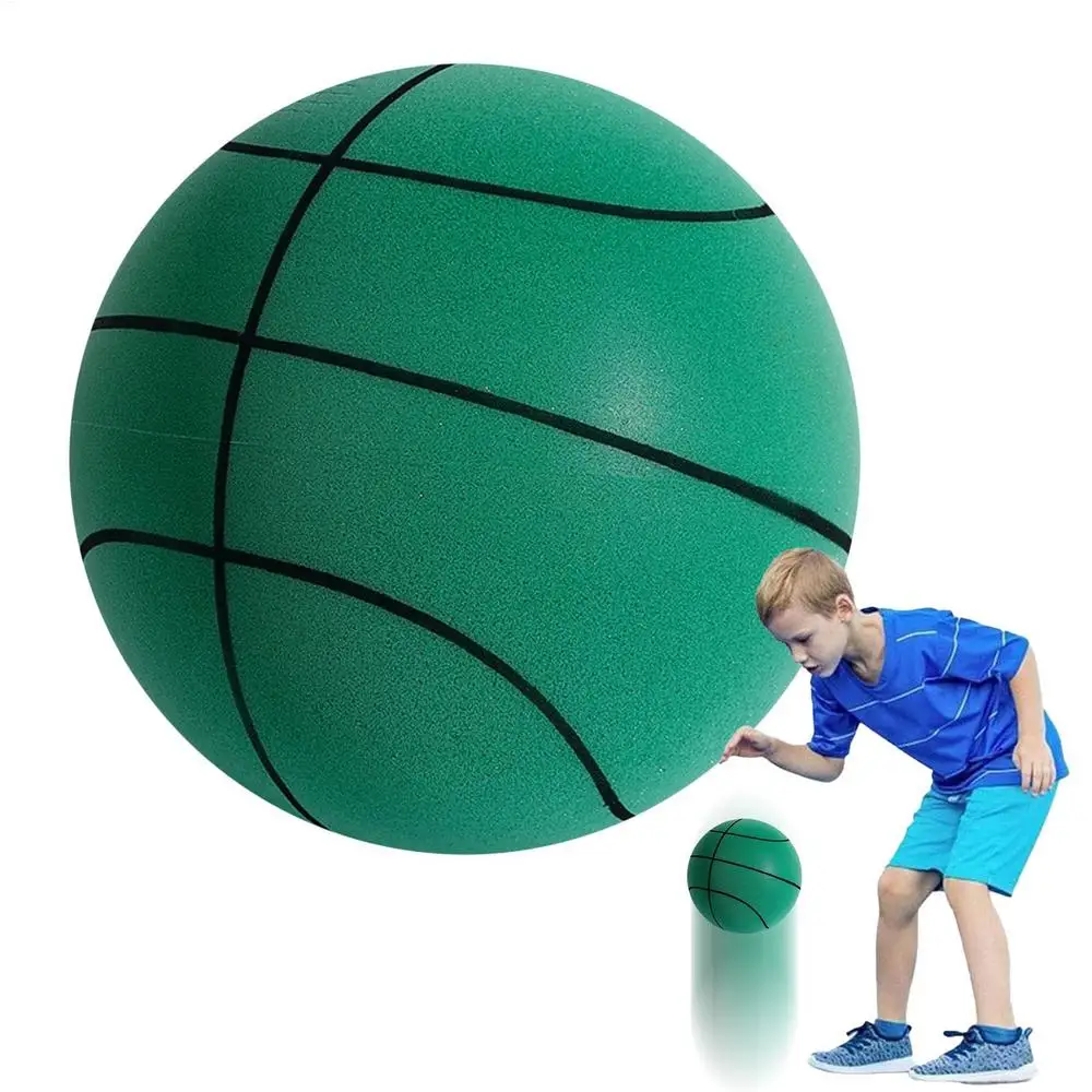 Balle de basket-ball silencieuse, jouet, balle silencieuse, cadeau sûr pour enfants et adultes, entraînement en basket-ball intérieur pour salles de jeux et cours
