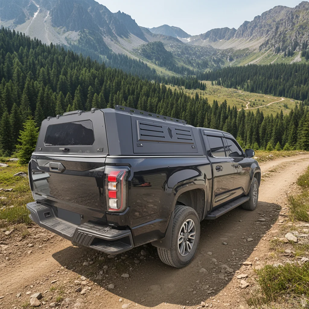 

Made in China Manganese Steel Locking Waterproof Pickup Truck Hardtop Canopy for Ranger NP300 2012-2022