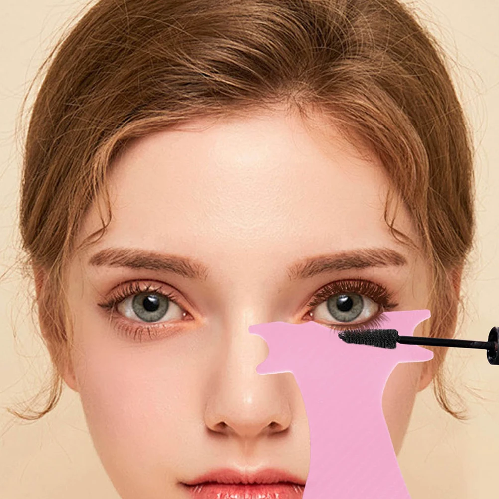 Multifunctionele wenkbrauwstencil Eyeliner-sjabloon Plastic make-upgids Tool Oogschaduwhulpmiddel Wenkbrauwvormgevend hulpmiddel Draagbaar