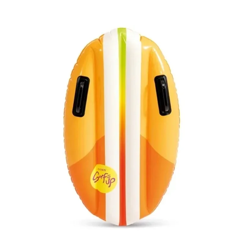 Inflatable Above Ground Pool Water Slide | Outdoor Surfing Fun Plastic Play Center - Beach Water Park Kids Adults Play Equipment
