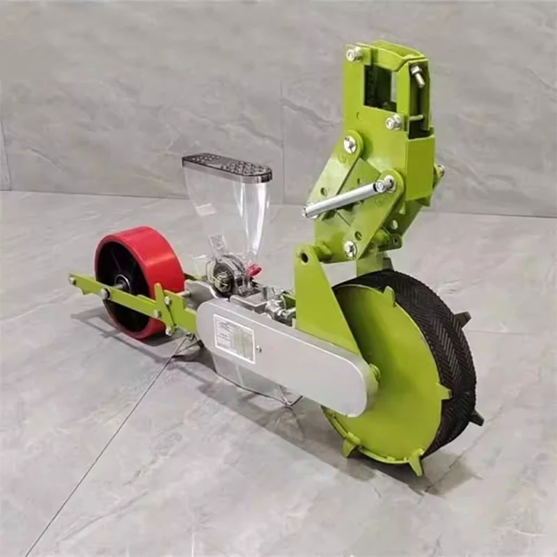 Compact Multi-Purpose Precision Seeder; Hand-Pushed Seeder for Onions, Cabbage, Radishes, and Herbs; Trailed Vegetable Seeder