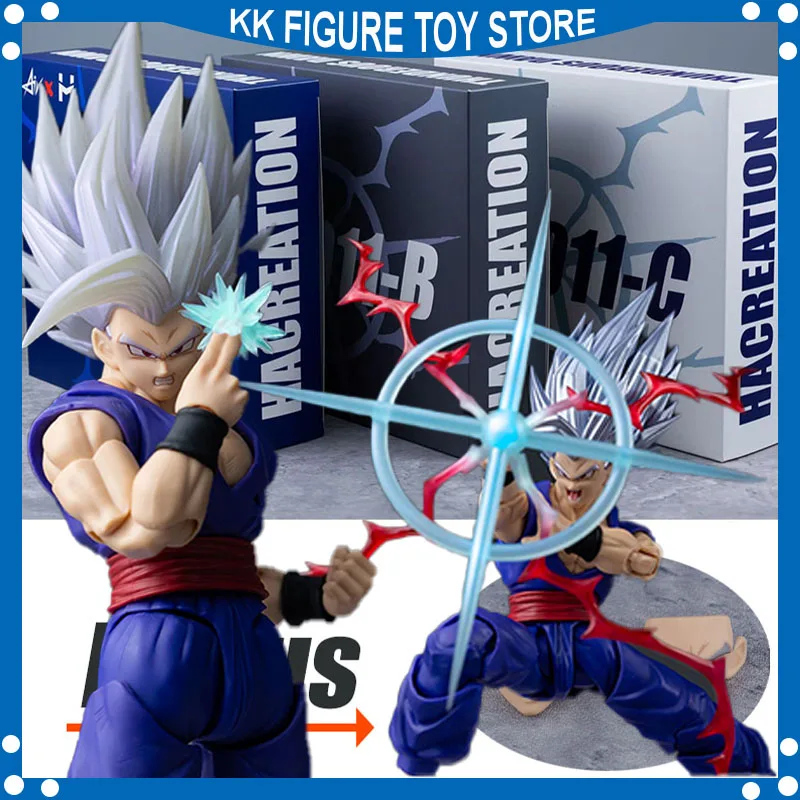 

In stock Air&HM HA011 Dragon Ball Beast Son Gohan Head Sculpture Accessory Pack Anime Action Figure SHF Collectible Model Toy