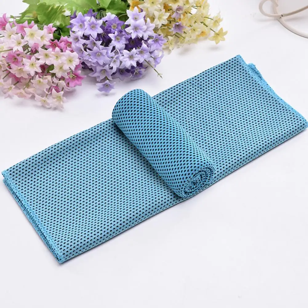 Sports Cooling Towel  Ice Cold Wipe Sweat Towel Quick Dry Water Absorbent Swimming Towels Gym Sports Fitness Towel Ice Towels