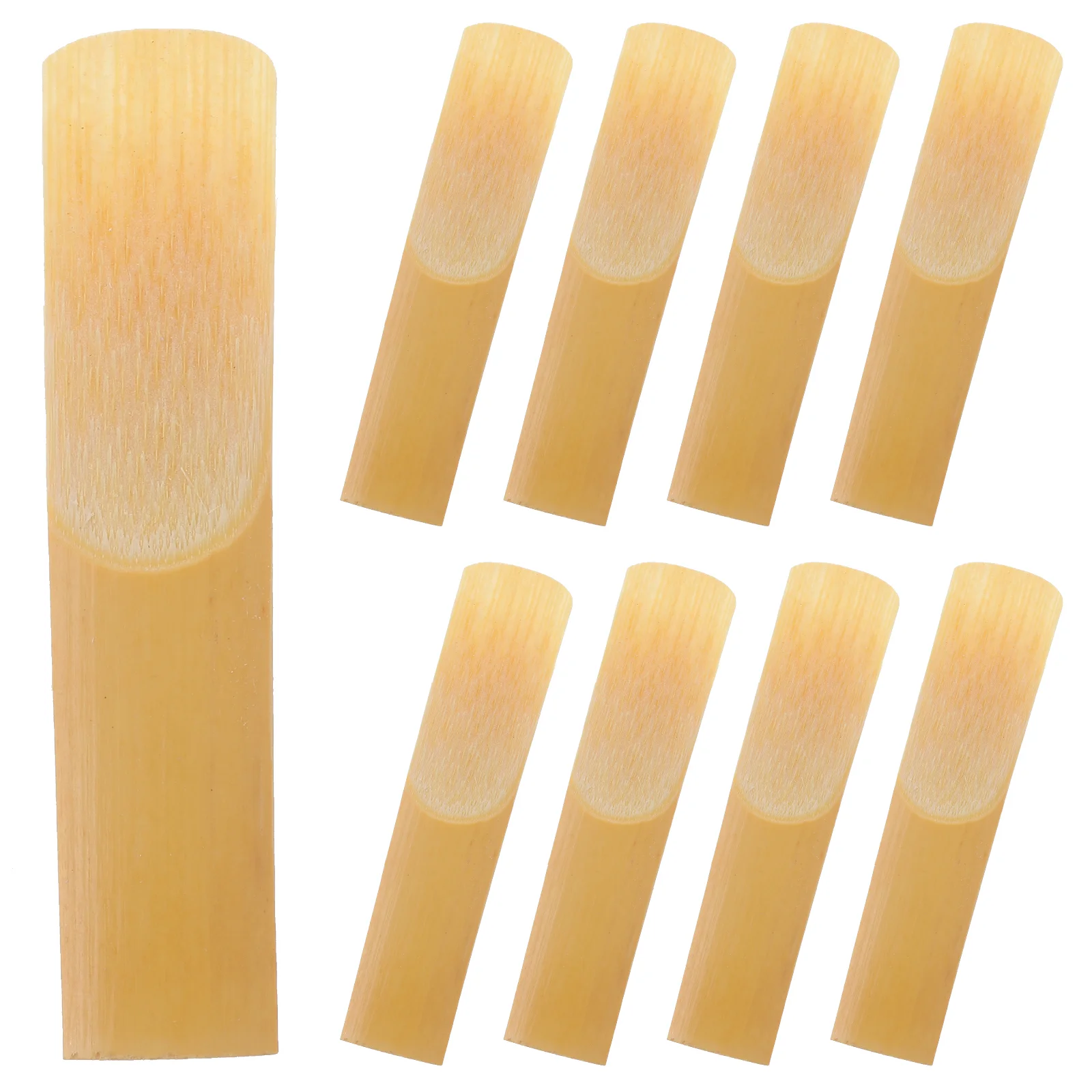 10 Pcs Saxophone Reeds 15 Professional Tenor Part Compact Alto Thinner Tip