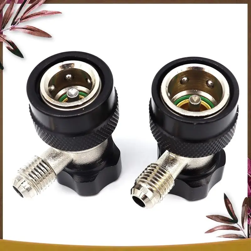 

AB59-R134A Компрессор кондиционера переменного тока R-134A Ручной адаптер быстрого соединения Кондиционер 1/4 Разъемы SAE Аксессуары