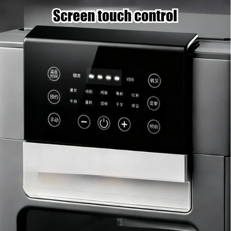 Large Capacity Multifunctional Air Fryer Touch Screen Visible Durable High Power Air Fryers Convenient Household Appliances