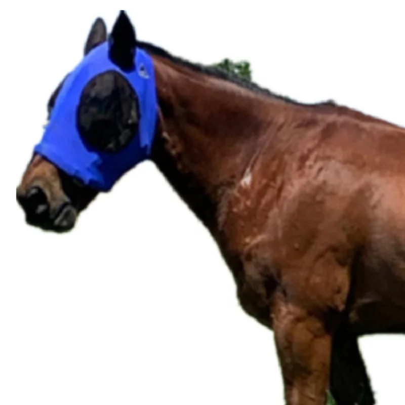 Factory New Products Anti-sunlight Anti-mosquito Breathable Equestrian Products Horse Face Mask