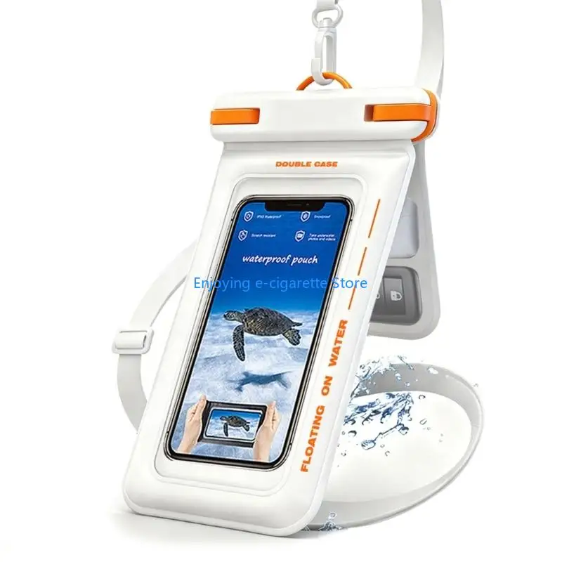 Klare, schwimmende PVC-Handyhülle für Unterwasserfotografie und Wassersport Y4QF – Detail 4