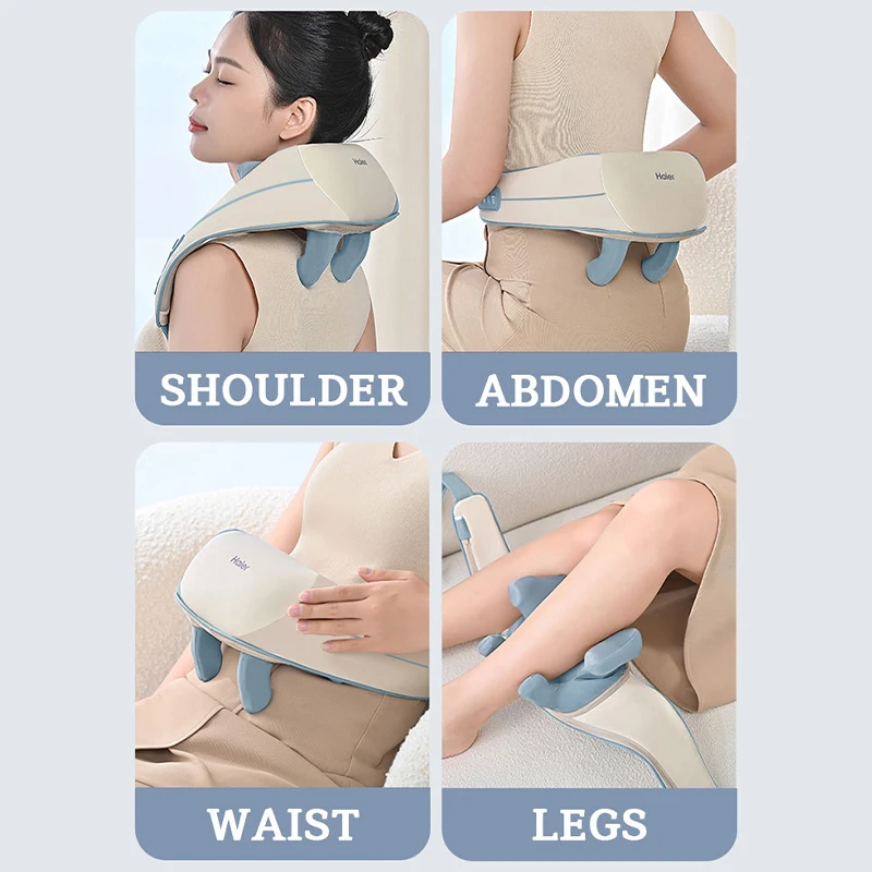 Haier Neck and shoulder massage device, back muscle relaxant, car-mounted home use, neck and shoulder massage