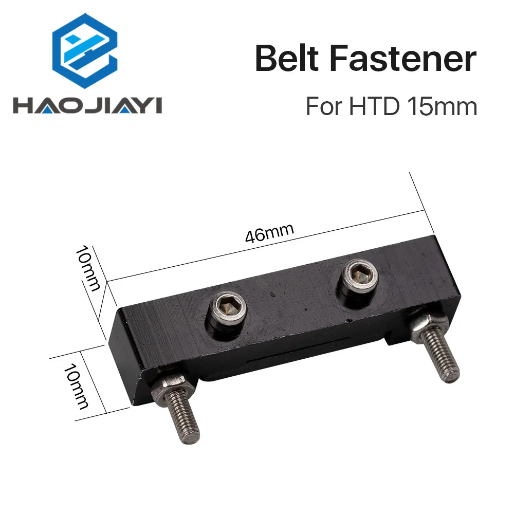 E-series Belt Fastener For Width 15mm Open-Ended Timing Belt Transmission For X/Y Axis Hardware Tools Machine Parts