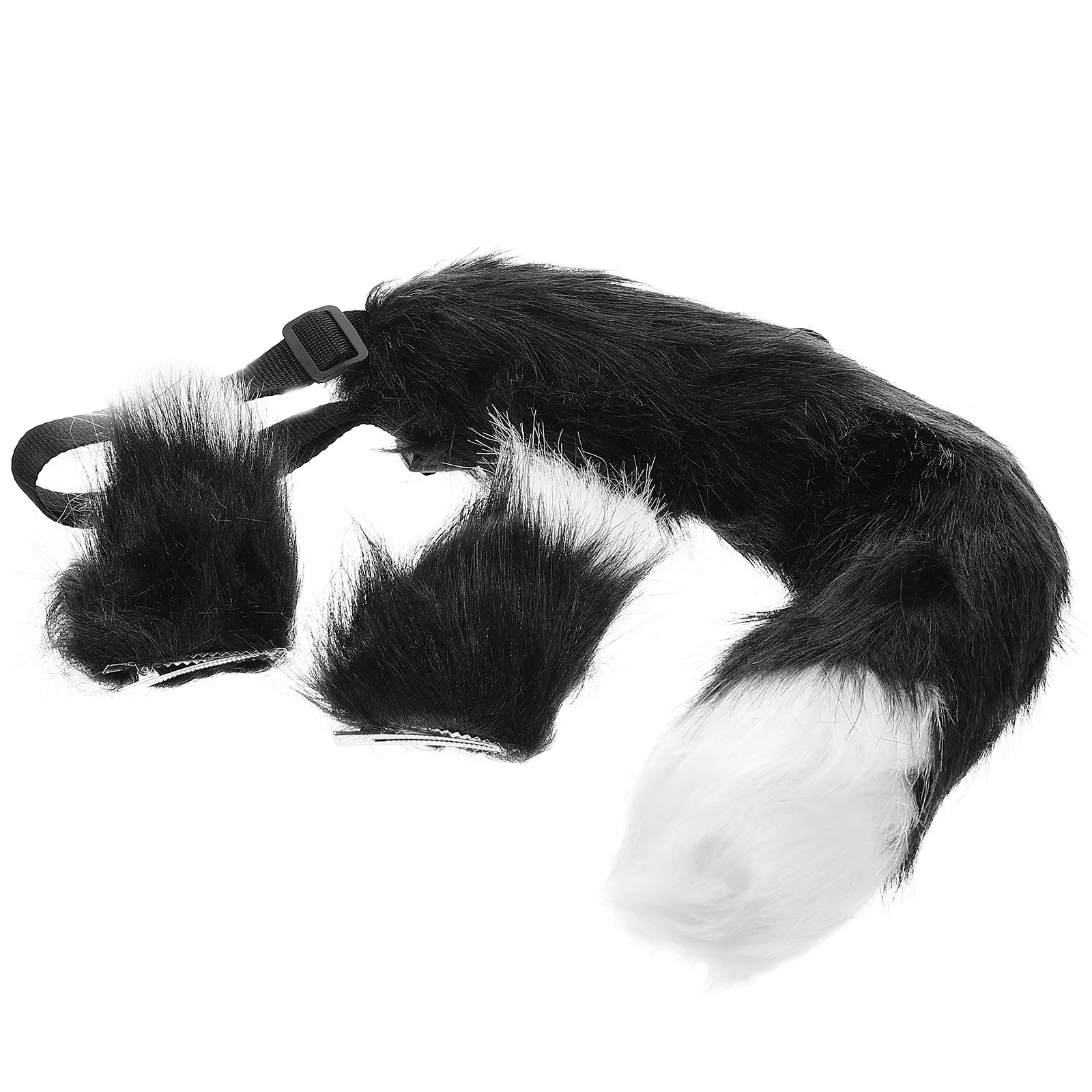 Exquisite Foxes Costumes Props 1Set Durable Creative Carnival Party Supply Kids Costume Accessories Tail Decor