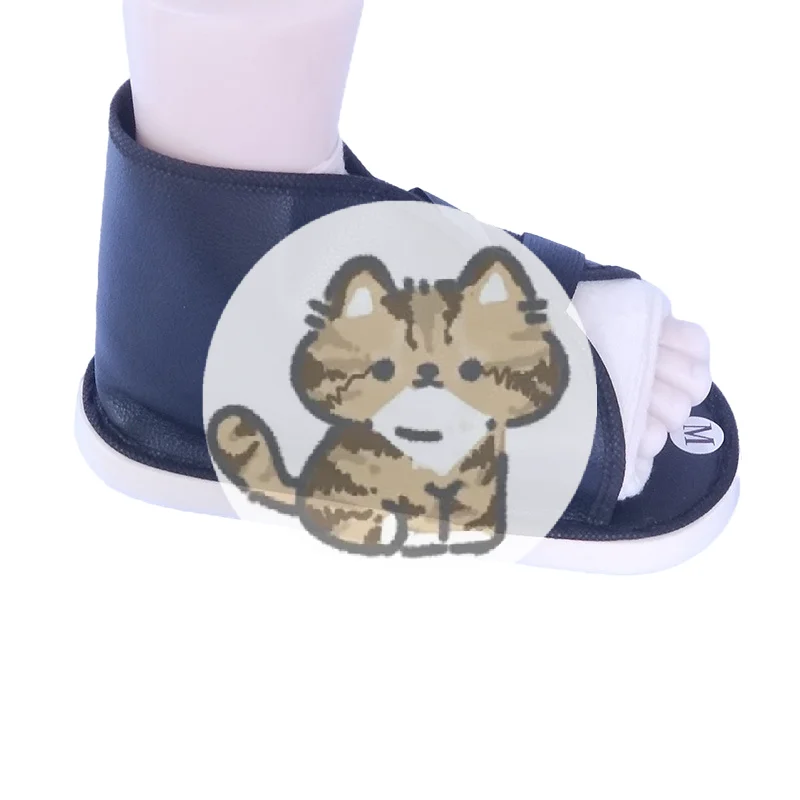 

Anti Slip Flat Cast Walking Boot Shoe Breathable Foot Protection Broken Recovery Foot Drop Braces Cover Orthopedic Foot Supports
