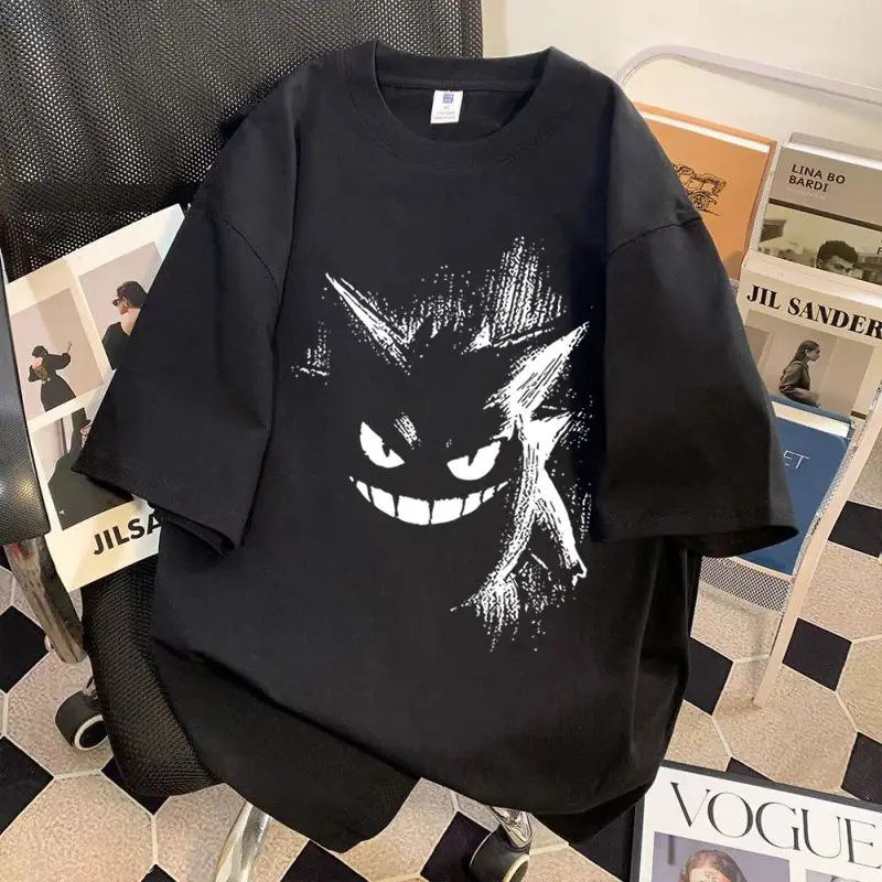 roupas-y2k-anime-pokemon-camisetas-oversized-de-algodao-para-homens-camiseta-grafica-de-manga-curta-tops-casuais-de-algodao-para-o-verao-unissex