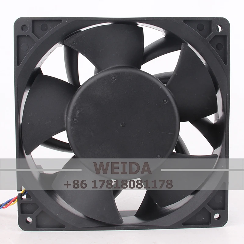 Hoesje Ventilator Dubbele Kogellager Voor Delta PFC1412HE-00 140X140X38Mm 12V 9a 14038 14Cm 4-Wire Pwm Hoge Luchtstroom Gewelddadige Koelventilator