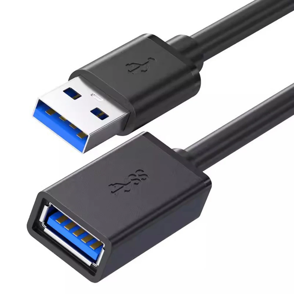 كابل تمديد USB ممتاز ، كابل بيانات من الذكور إلى الإناث ، التفاف كامل ، بيانات عالية السرعة