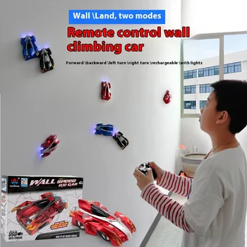 Wall Climbing Rc Car Anti Gravity Climbing Remote Control Car 360 Rotating Stunt Racing Car Toys Climber Gift for Kids Boys Girls