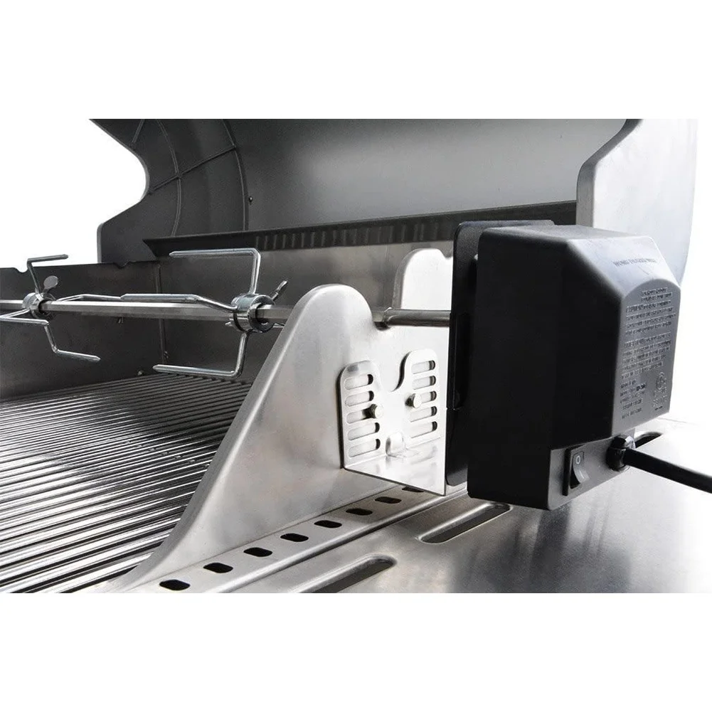 For Electric Grill Motor Bracket Stainless Steel Construction for Outdoor BBQ Use 6.5 8.1 5.6cm Supporting Sheet