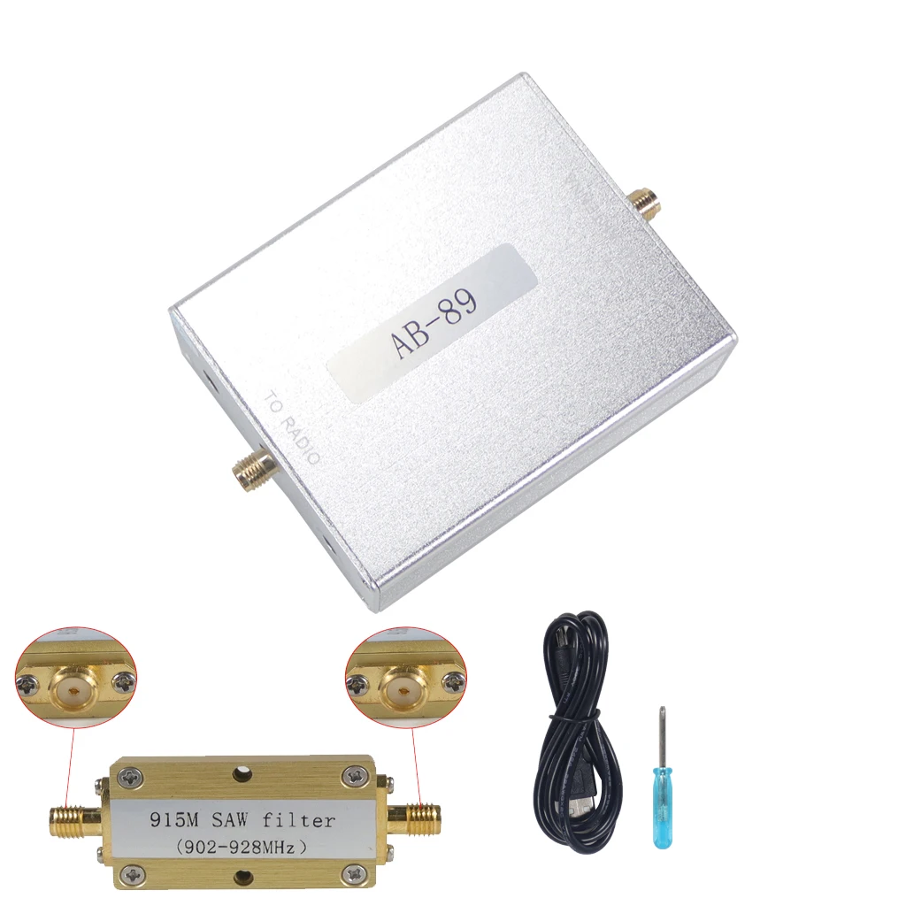 Módulo amplificador de señal bidireccional, amplificador de potencia de frecuencia bidireccional de 850MHz-930MHz para HELIUM /LORA