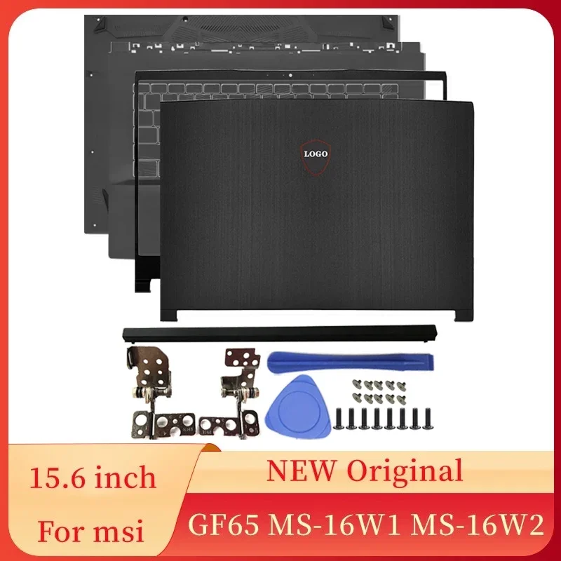 

Аксессуары для ноутбуков MSI GF65 чехол 16W2, задняя крышка ЖК-экрана, передняя панель, шарнирная крышка, Упор для рук, Нижняя крышка