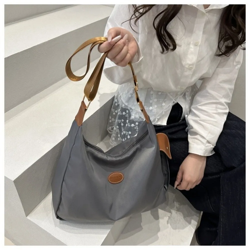 

Fashion Nylon Shoulder Bag Large Capacity Square Crossbody Bag Soft Dumpling Bag Tote Bag