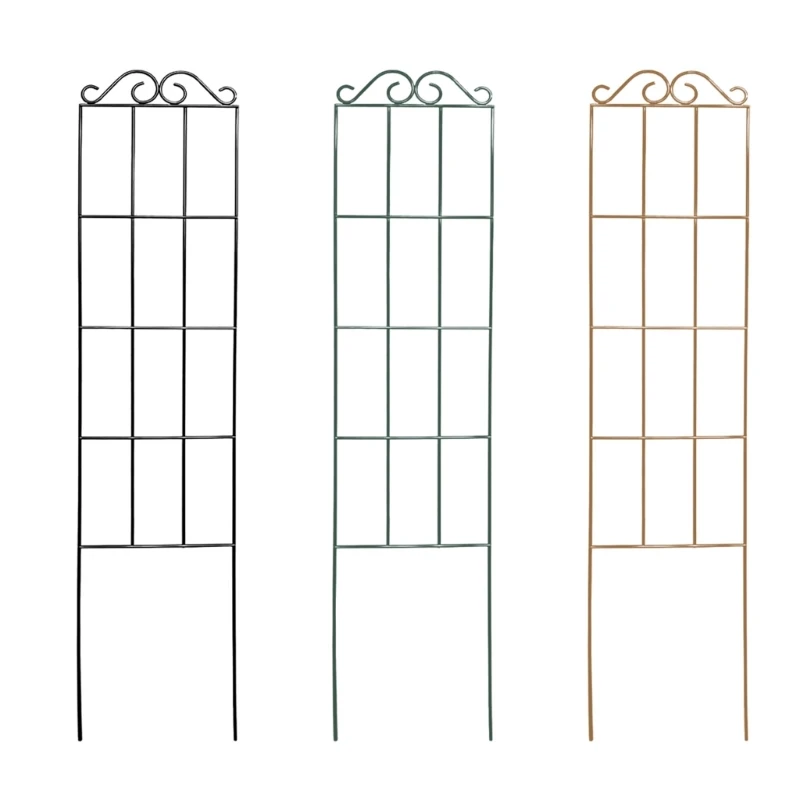 

Plant Support Frame Iron Stake Vegetable Plant Flower Rack Vine Climbing Trellis Dropship