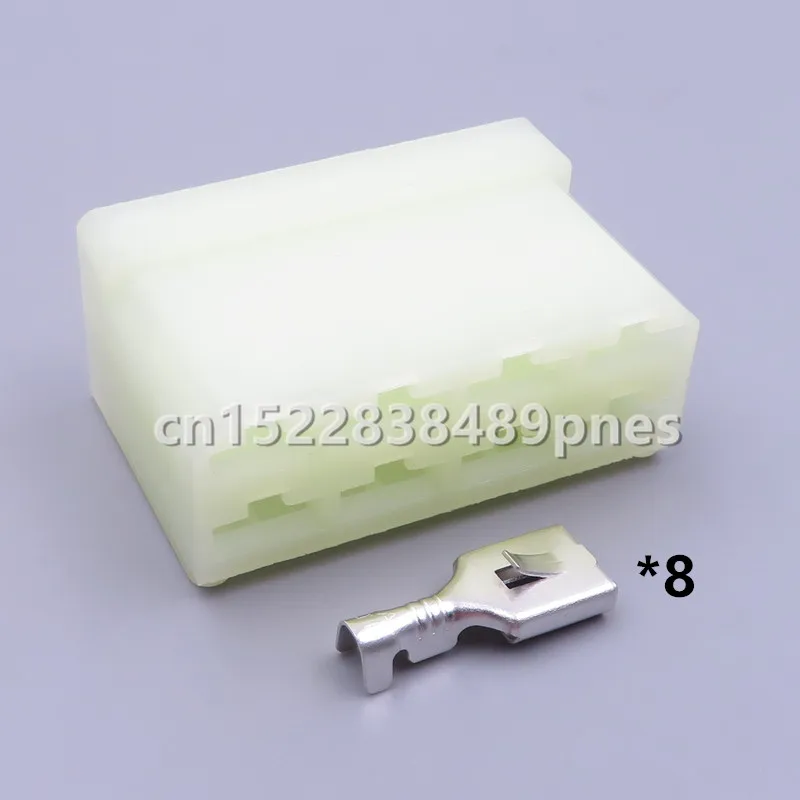 8 Pole 163007 280430 Automotive Plug Car Socket For Wiring Harness Connector