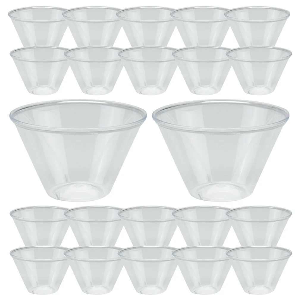 

100 Pcs Coffee Cup Paper Disposable Cups Plastic for with Lid Reusable Parties Lids Drinking Glasses Water Juice