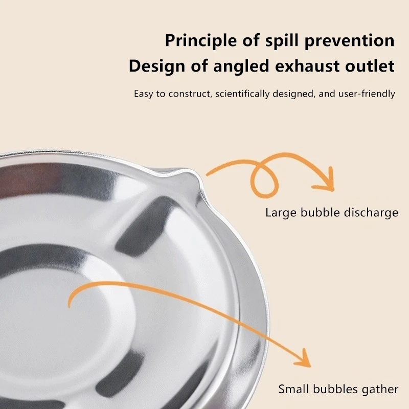 Stainless Steel Pot Watcher Disc Kitchen Essential Prevent Pasta Soups Milk Boiling Over Boil Control Disc For Home Cookers