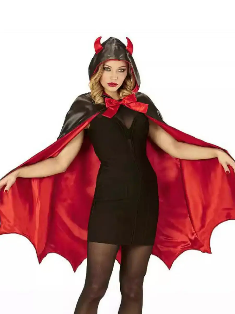 جديد لوهوين الأطفال الكبار eup زي الدعامة الأحمر بلا الوجه قبعة عباءة رداء مرحلة الأداء ملابس العرقية البوليستر