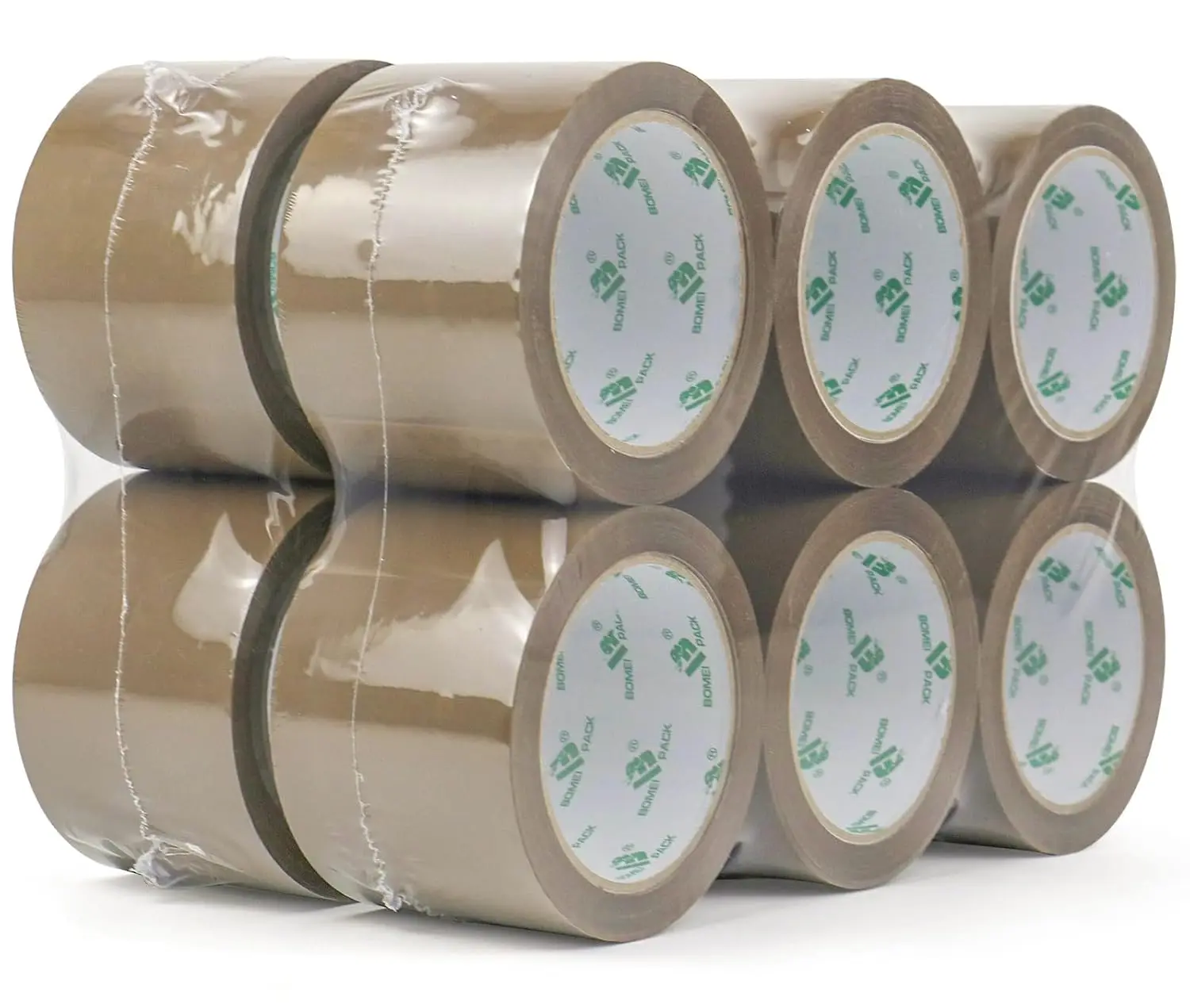 

3inch Brown Packing Tape, 12 Refills Rolls Wide Packaging Tape for Moving, Shipping and Storage, 2.4 Mil x 60 Yards