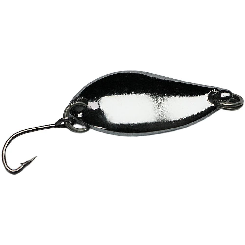 Spoon Shaped Fishing Lure Fishing Lure Metal Spinner Spoon Lure Spoon-shaped Action High Reflectivity Razor-point Hook