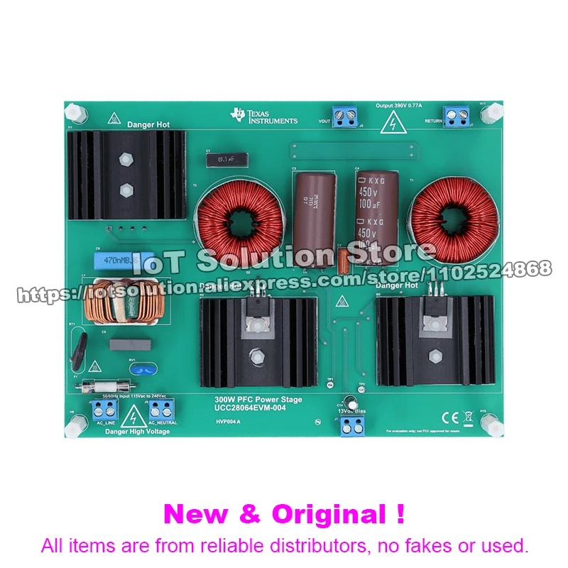 UCC28064EVM-004 300W interleaved PFC pre-regulator evaluation module UCC28064EVM 004