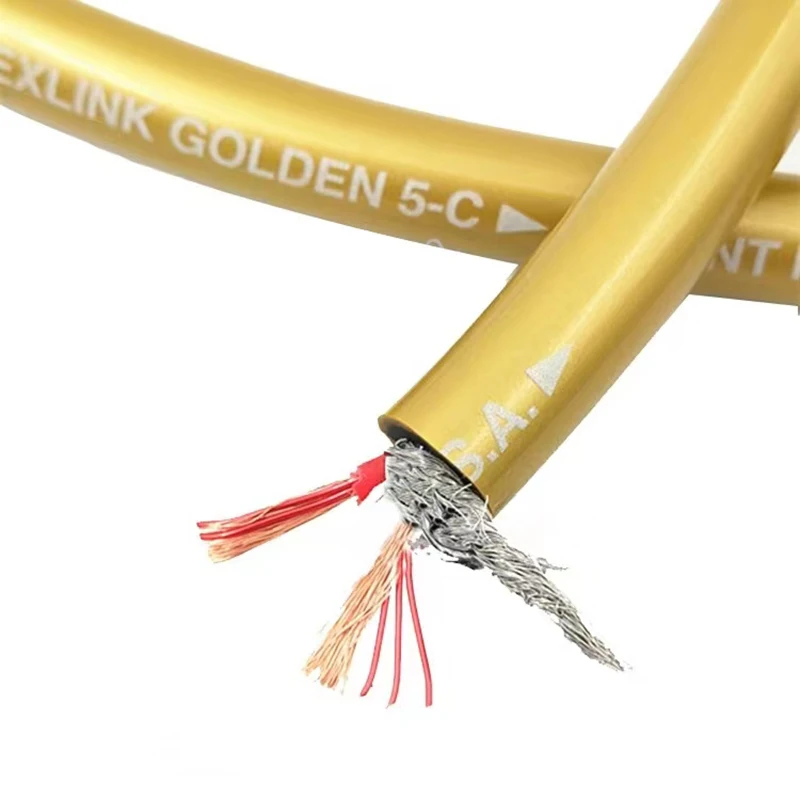 HiFi CARDAS HEXLINK Cable Goldend 5C Audio Cable High Quality For DAC Preamp RCA Interconnect Cable