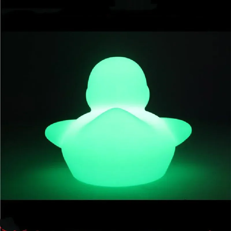 RGB Color Changing Luminous Swim Ducks Night Light Cute Floating Bath Light LED Pool Lighting for Home Decor