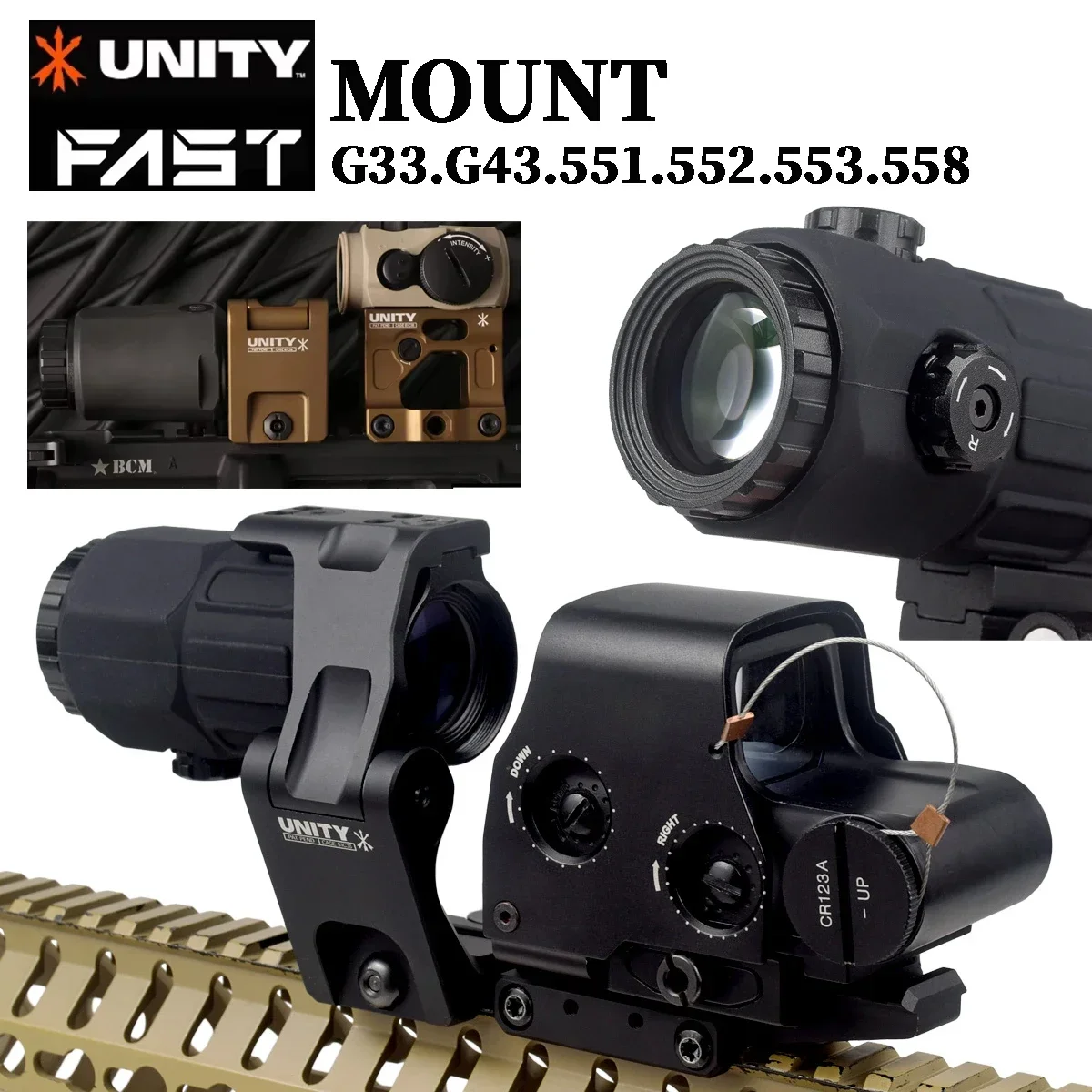 Tactical UNITY T01 T02 Mount 2.26