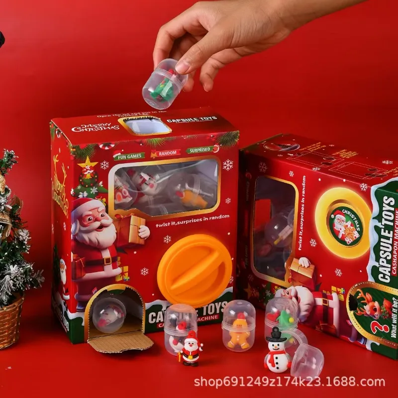 

Новая рождественская подарочная коробка-сюрприз, украшения для ключей и рождественская ручная коробка