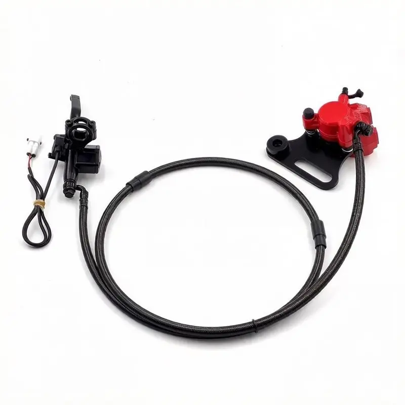 A22E-Brake Kit For Yozma In10 Ebike Electric Dirt Bike With Brake Caliper 7/8 Master Cylinder Rear Brake Kit