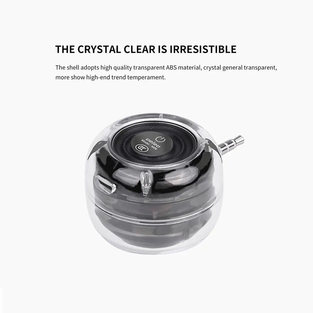 Мини-динамик Lollipop 3,5 мм, беспроводной MP3, универсальное перезаряжаемое усилительное устройство, уличный усилитель звука для телефона для ПК, планшета