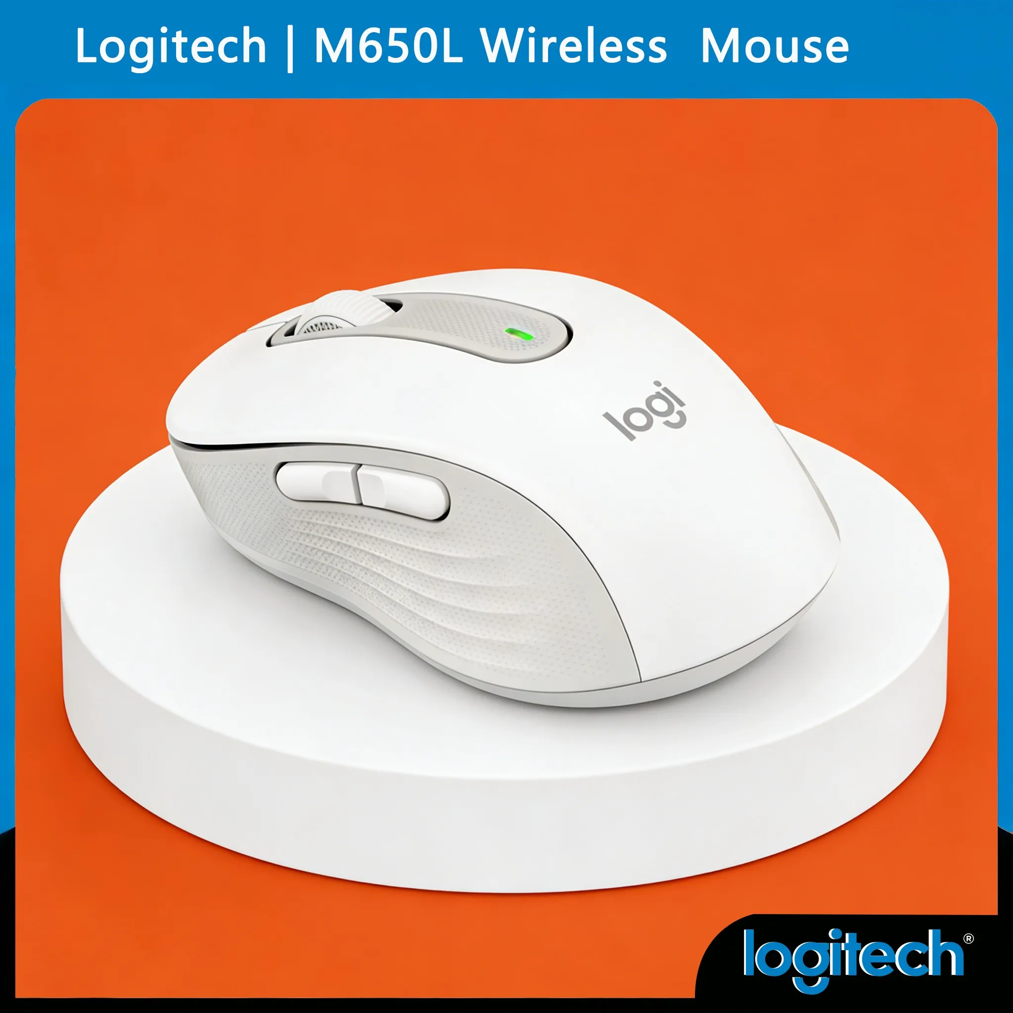 

Беспроводная мышь M650 / M650L с настраиваемыми боковыми кнопками, персонализированной функцией и эргономичным захватом