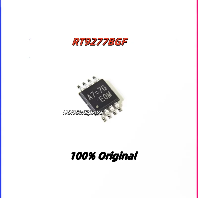 

10PCS 100% New RT9277BGF A7= RT9277CGF DL= MSOP-8 Brand New Original Chips ic
