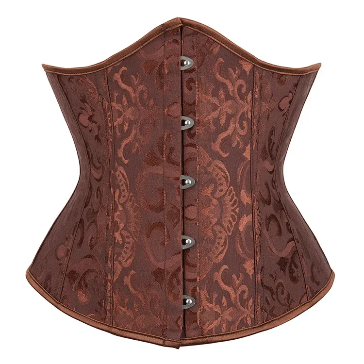 Gothic Steampunk Corset Waist Trainer Corsets Embroidery Bustiers Corsage Vintage Party Costumes