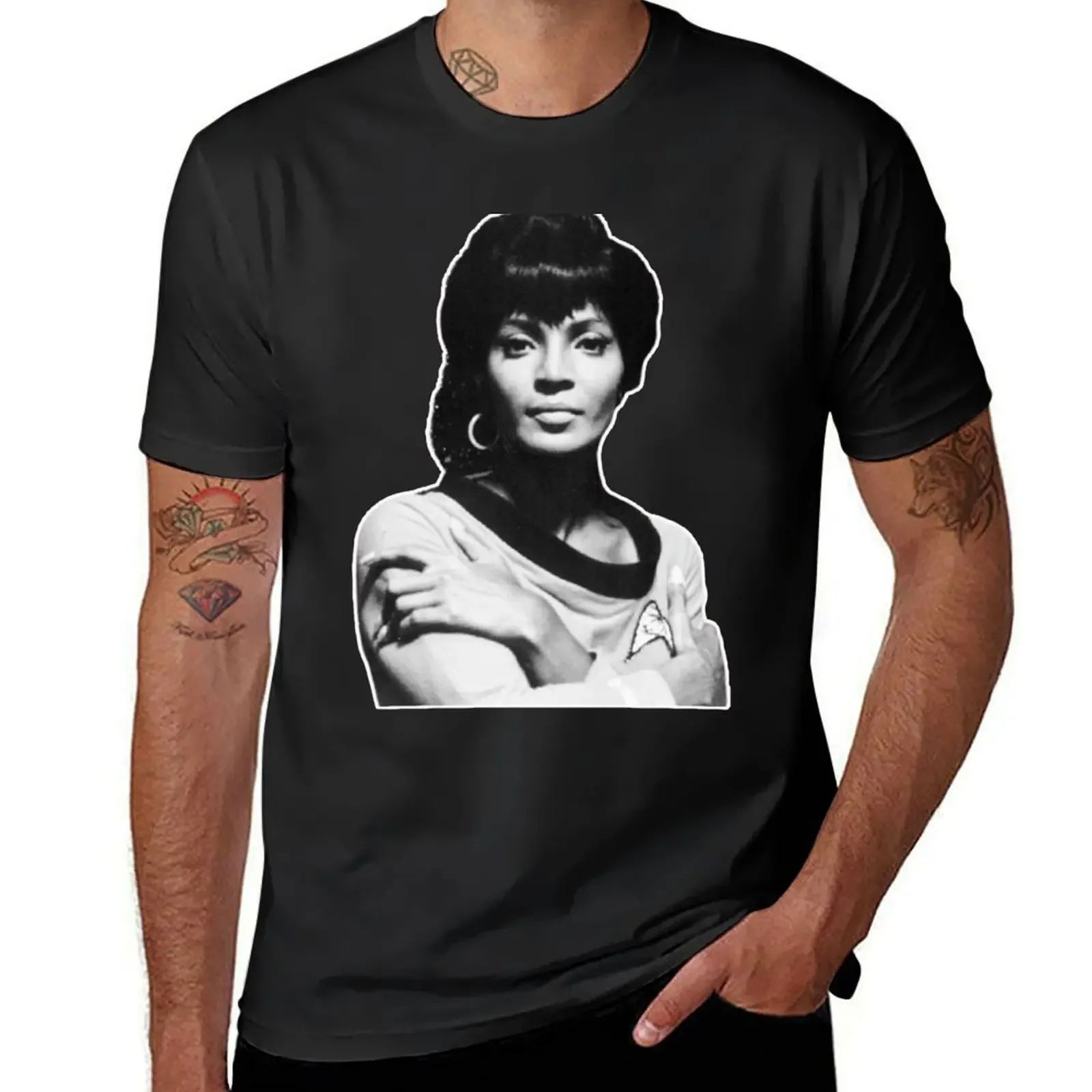 Nichelle Nichols Singer , Nichelle Nichols Actor T-Shirt sweat baggy shirts custom t shirt men clothes