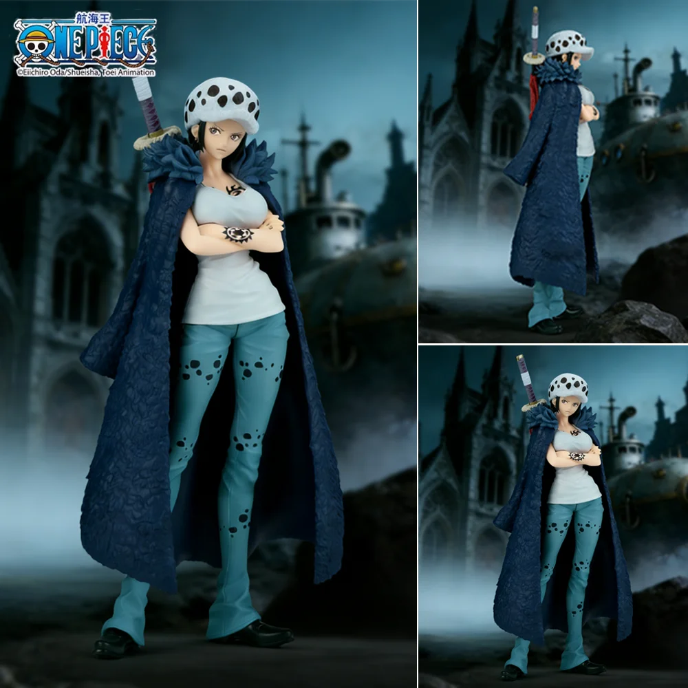 

1pc Official One Piece Trafalgar Law (Female Version) Figure, Decorative Desk & Car, Collectible Gift for Birthdays & Holidays.