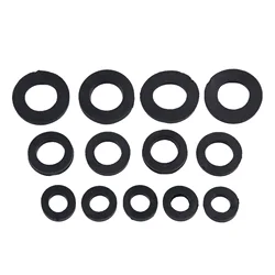 13PC Mixed Tap Washers Rubber Washers Faucet Sealing Ring Leak-proof Rubber Gasket Tap Seal Drip Sink Shower Hose O-Ring Gasket