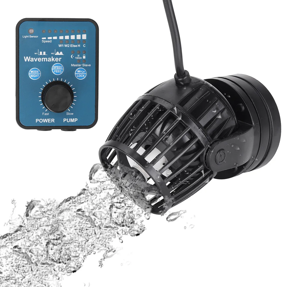 

Jebao SW/RW Wave Circulation Reef Pump Wireless Super Magnetic 360° Wave Flow For Coral Reef Fish Tank Freshwater Marine Tank