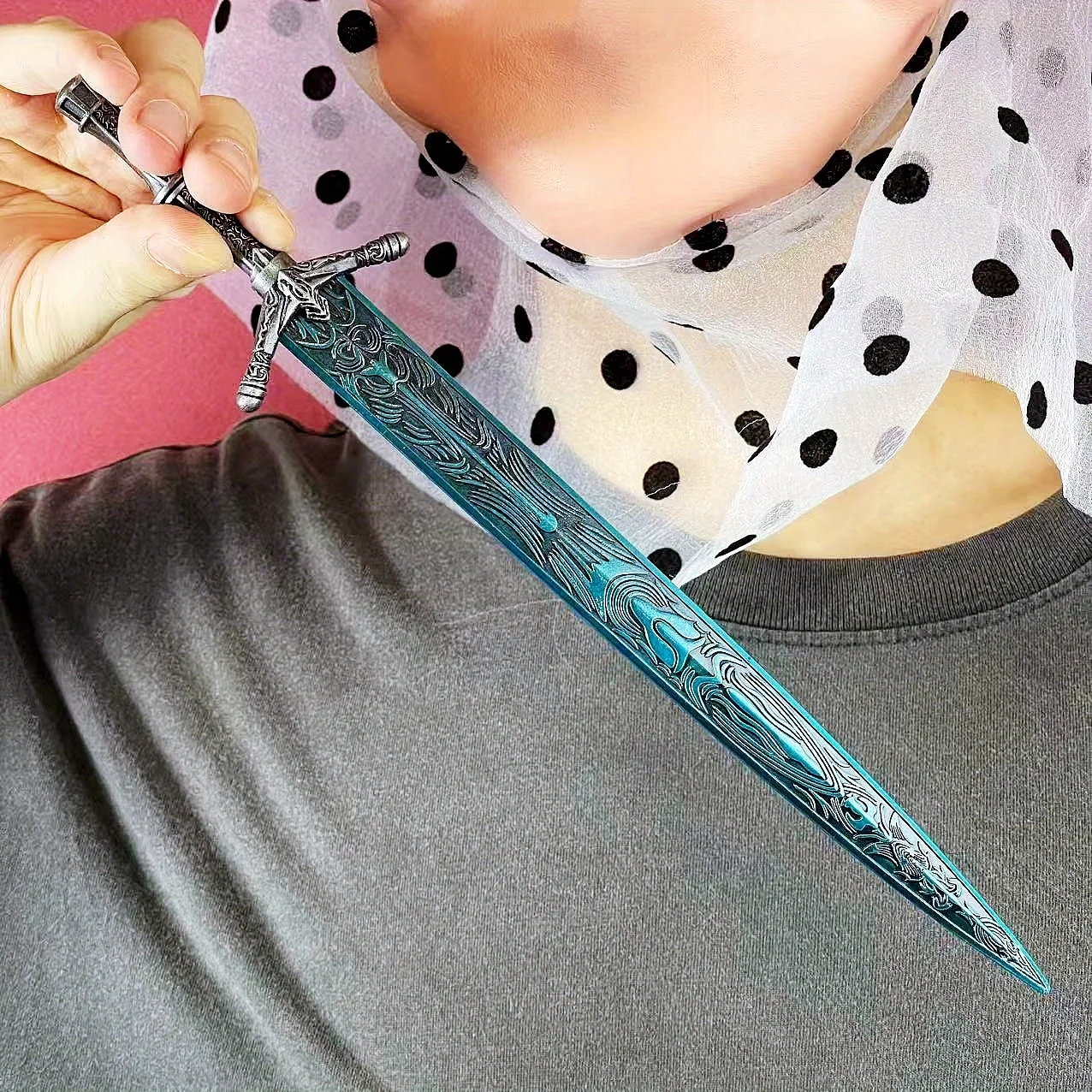 8.6/11.6inch Elden Katana Ranni Ice Anime Sword Moon Greatsword Steel Ninja Knife Metal Samurai Sabre Real Japanese Katana Toy