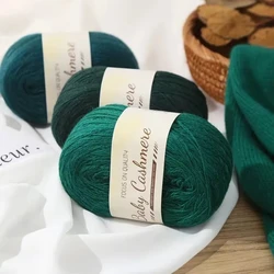 50g/roll Soft Wool Knitting Cashmere Long Thin Yarn For Hand Crochet Roll Mohair Yarn Soft Mohair Cashmere Wool Knitting Yarn