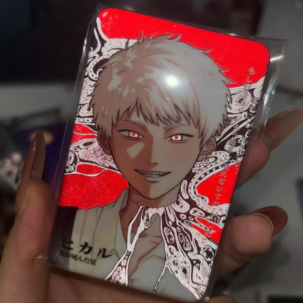 الصيف هيكارو يموت ورقة ملونة بطاقة دبابيس أنيمي لطيف شارات دبابيس التلبيب دبوس ظهره قبعة اكسسوارات تحصيل الهدايا